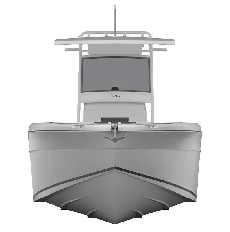 vue avant bateau de peche sportive seagame 250cc