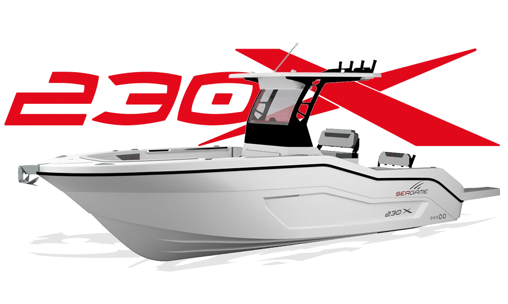 bateau de peche sportive seagame 230X