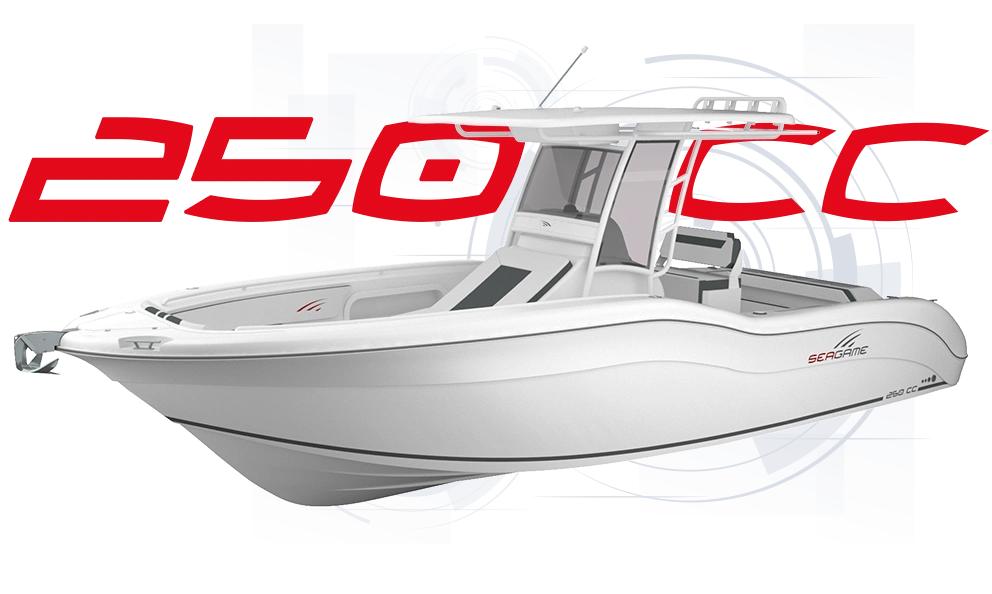 bateau de peche sportive seagame 250cc